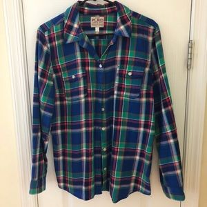 Plaid button-up | Old Navy